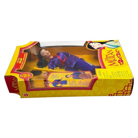 Vintage Secret Hero Mulan Hair 11 in Fashion Doll Disney Mattel New in Box 1997 - Picture 3 of 8